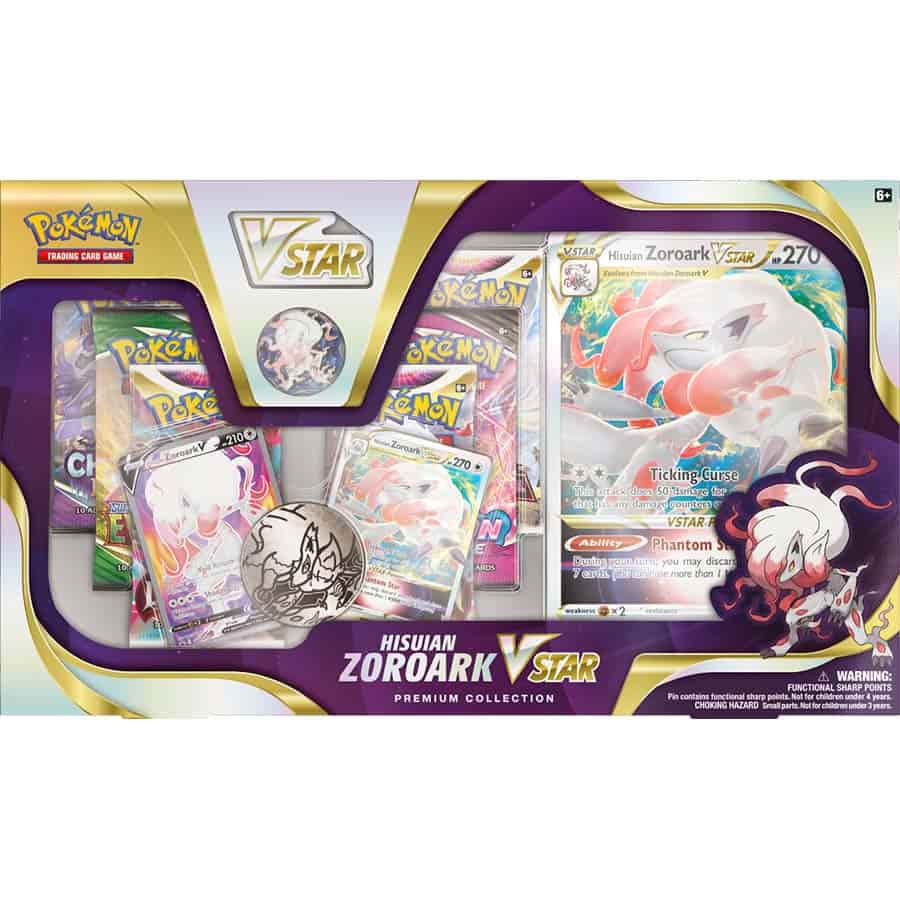 Pokemon TCG: Premium Collection - Hisuian Zoroark VStar