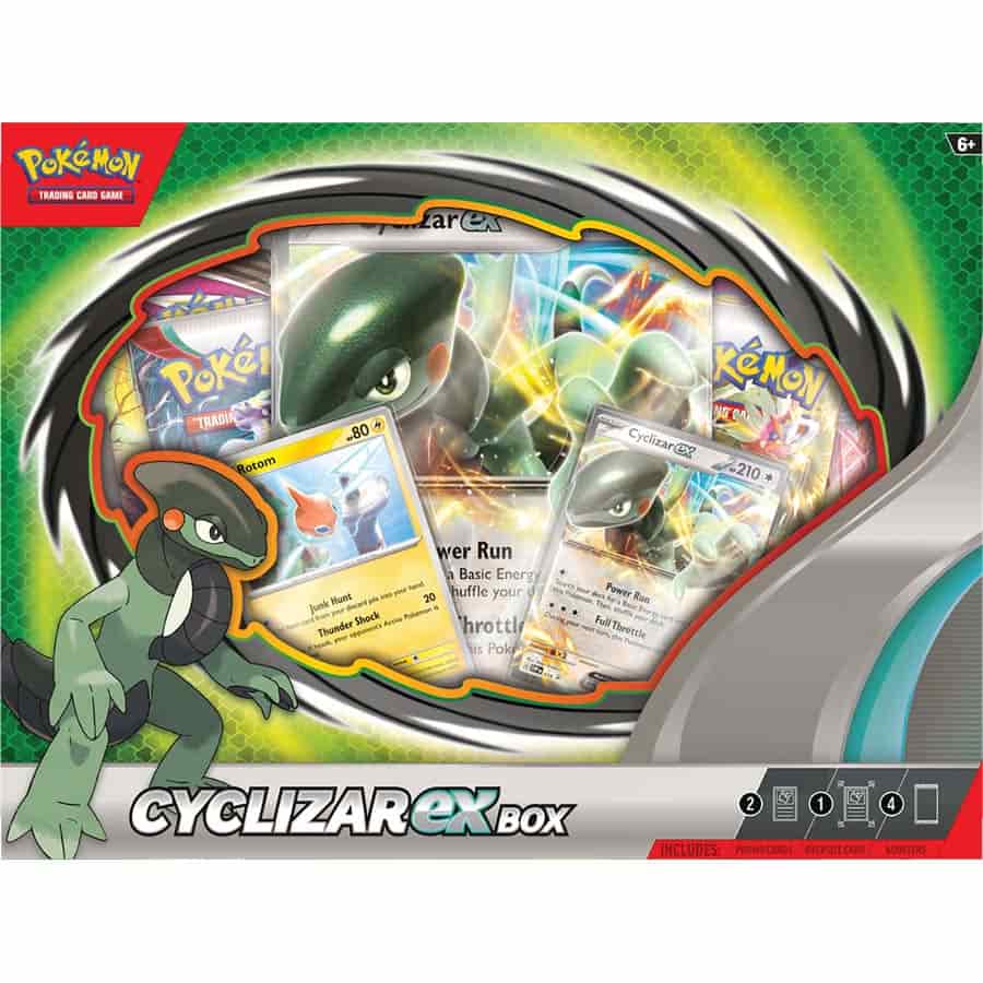 Pokemon TCG: EX Box Case - Cyclizar (Case of 6) - Preorder Ships 05-05-2023