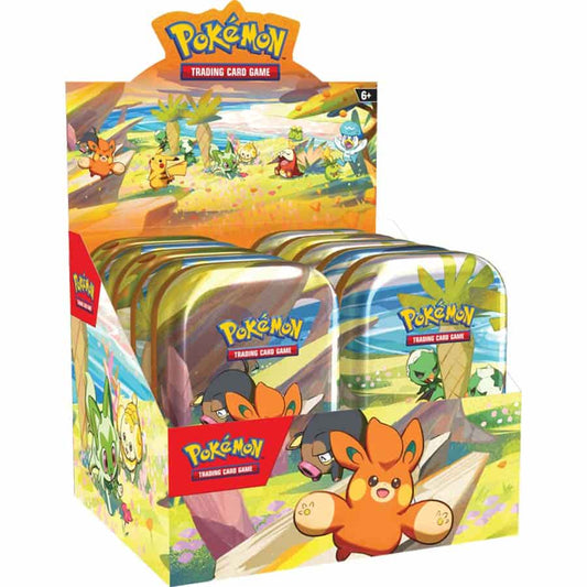Pokemon TCG: Paldea Friends Mini Tin Display (10 Tins) - Preorder Ships 05-05-2023