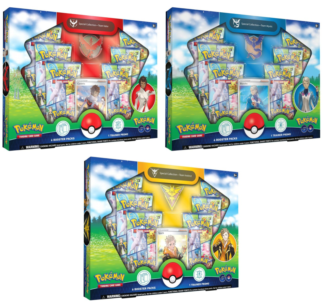 Pokemon TCG: Special Team Collection Case - Pokemon Go (Case of 6 - 2 of Each)