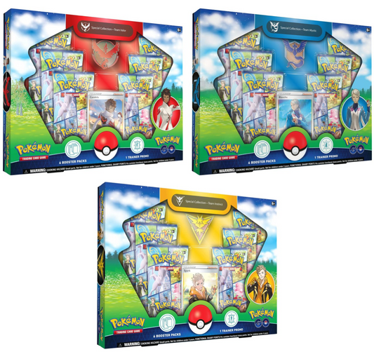 Pokemon TCG: Special Team Collection Case - Pokemon Go (Case of 6 - 2 of Each)