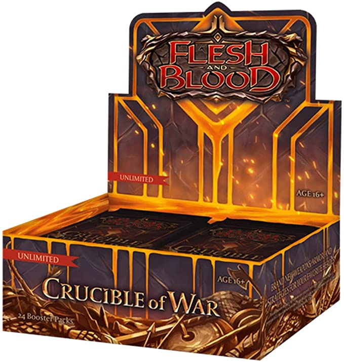 Flesh & Blood TCG: Booster Box (Unlimited Edition) - Crucible of War